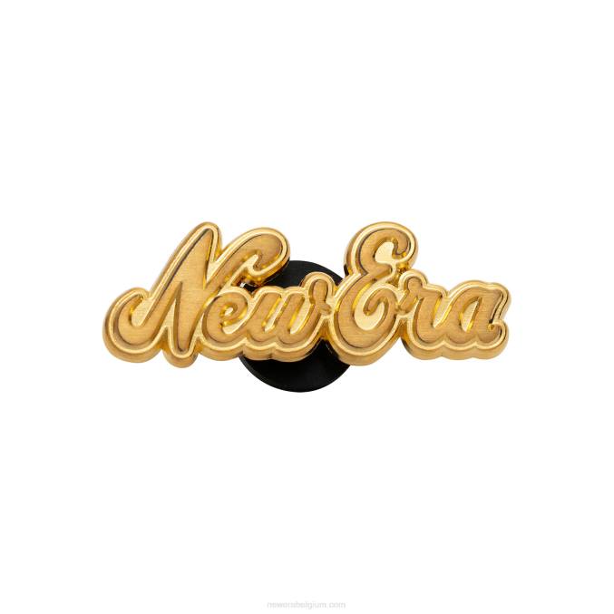 New Era script gouden pin-badge BT243216