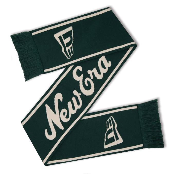 New Era script donkergroene sjaal BT243220