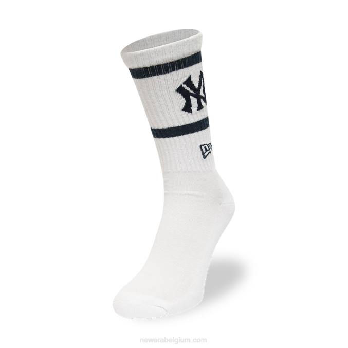 New Era new york yankees mlb premium witte sokken BT243214