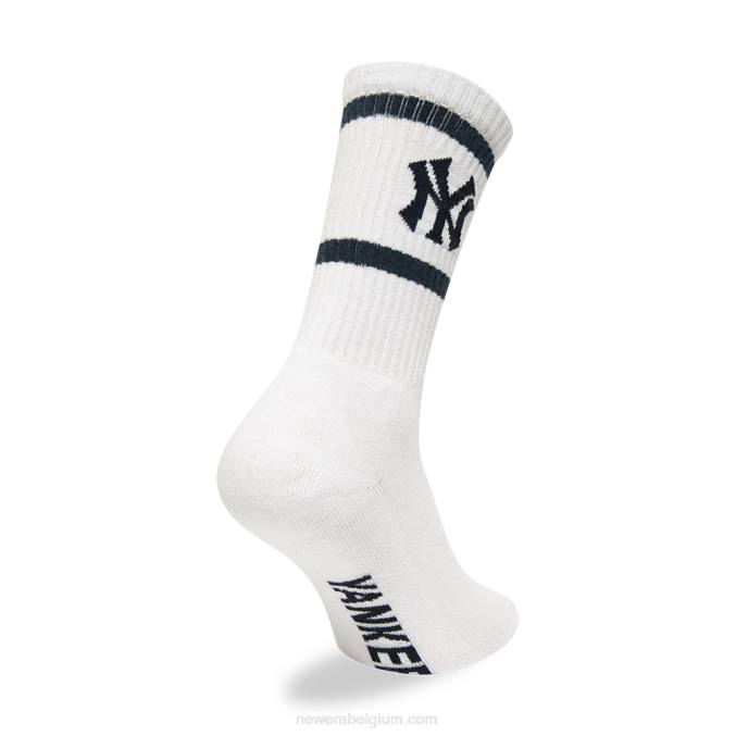 New Era new york yankees mlb premium witte sokken BT243214