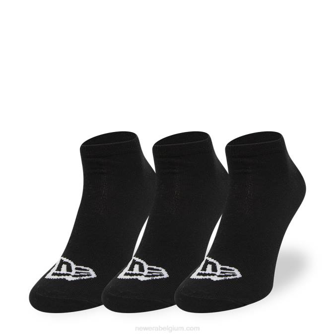 New Era vlag 3 paar sneaker zwarte sokken BT243208