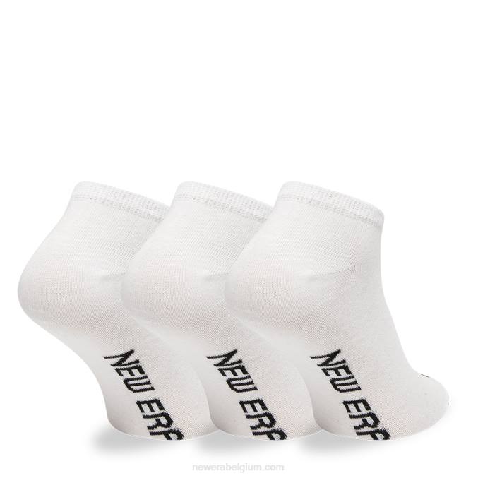 New Era vlag sneaker 3 paar witte sokken BT243211