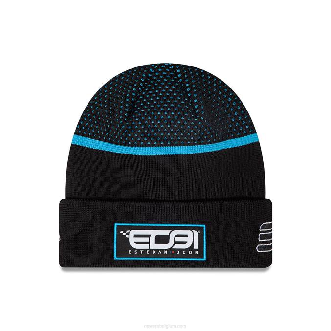 New Era Alpine manchet zwarte muts BT242338