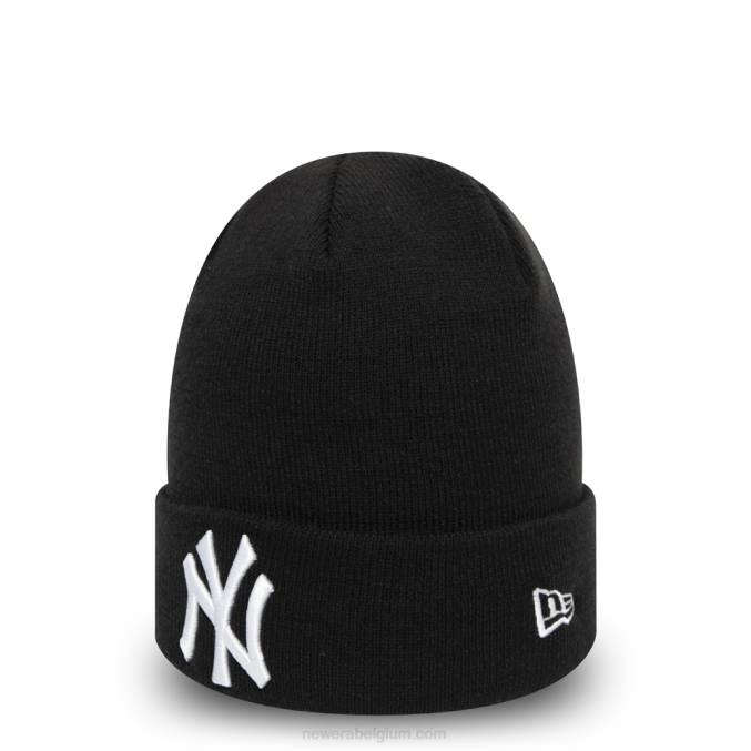 New Era New York Yankees Essential beanie met zwarte manchetten BT242427