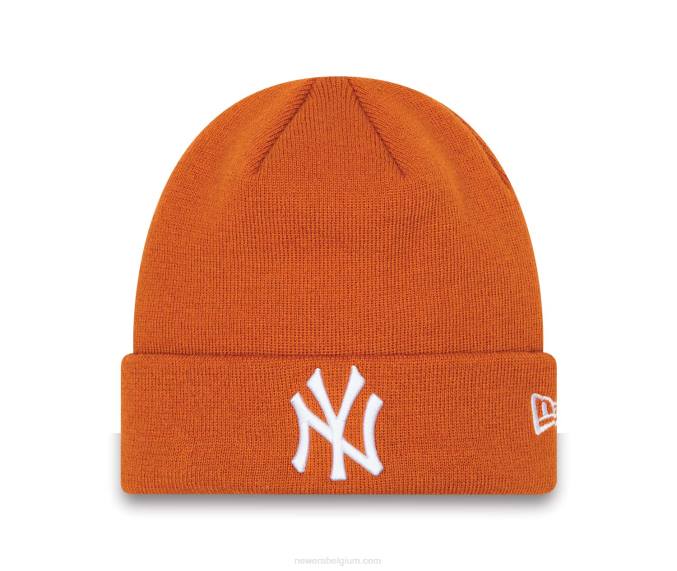 New Era New York Yankees League Essentials oranje muts BT242400