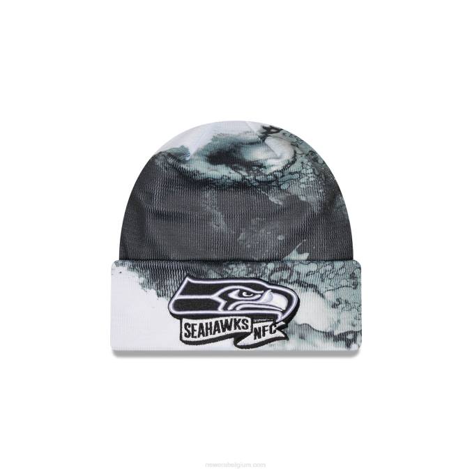 New Era Seattle Seahawks nfl sideline zwarte muts BT242492