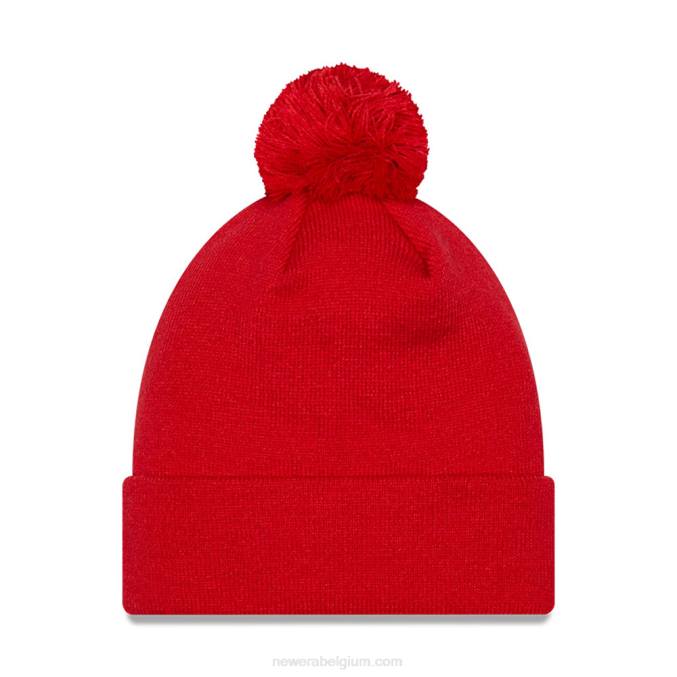New Era chicago bulls infill rode muts met pompon BT242355