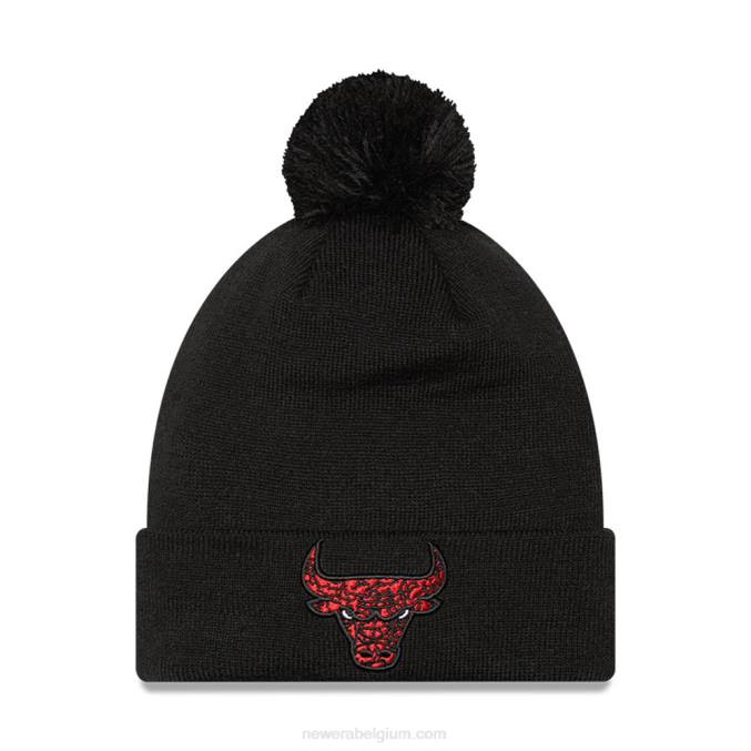 New Era chicago bulls infill zwarte bolle muts BT242345