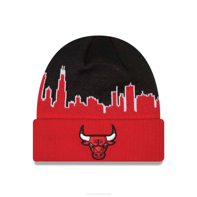 New Era chicago bulls nba tip off 2022 zwart gebreid BT242352