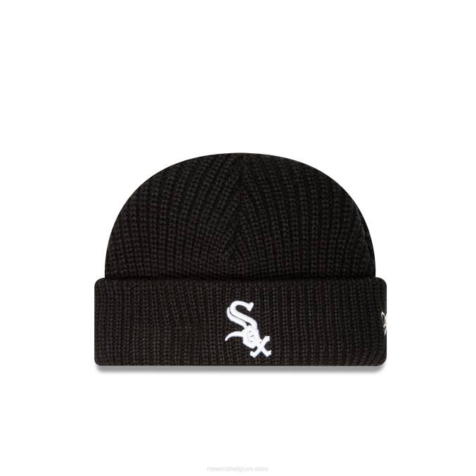 New Era chicago white sox skully team zwart gebreid BT242360
