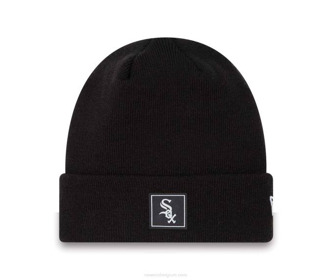 New Era chicago white sox team zwarte muts met manchet BT242509