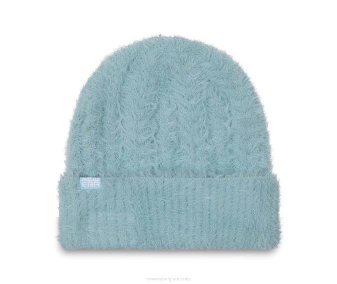 New Era dames pluizige pastelblauwe muts BT242381