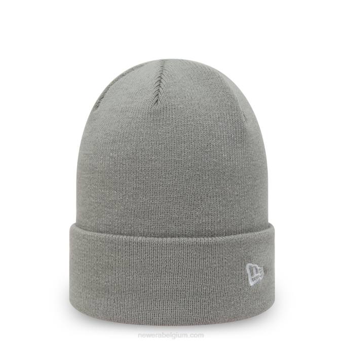New Era essentiële grijze muts met manchetten BT242496