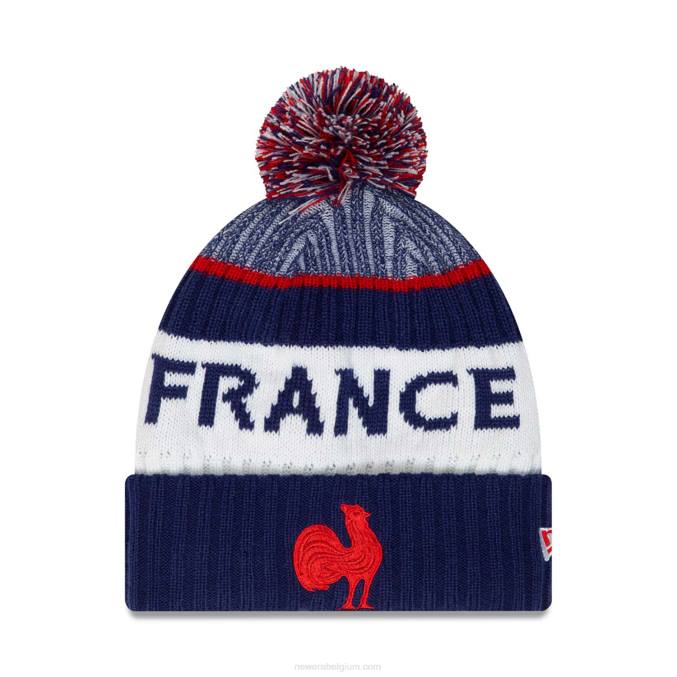 New Era franse federatie van rugby donkerblauwe muts BT242379