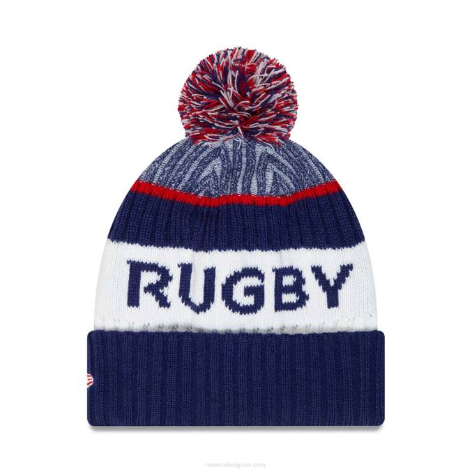 New Era franse federatie van rugby donkerblauwe muts BT242379
