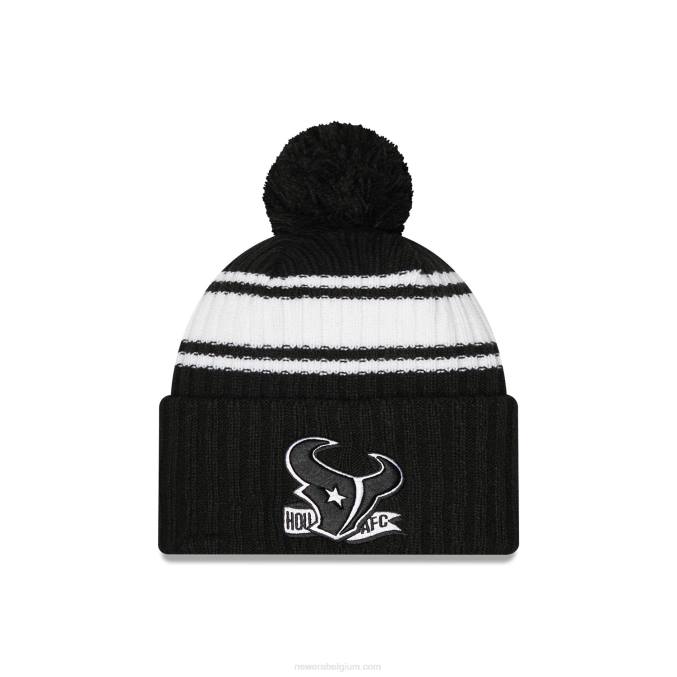 New Era houston texans nfl sideline zwarte muts BT242442