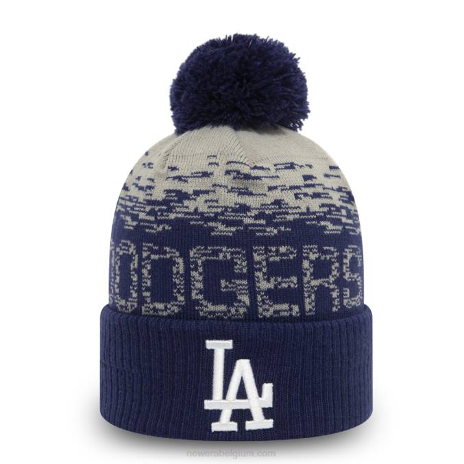 New Era la dodgers marineblauwe muts met bolletjes BT242550