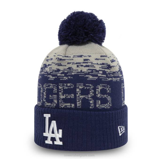 New Era la dodgers marineblauwe muts met bolletjes BT242550