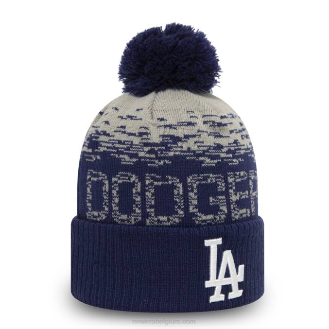 New Era la dodgers marineblauwe muts met bolletjes BT242550