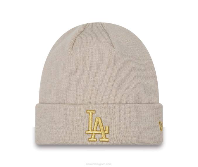 New Era la dodgers metallic bruine muts voor dames BT242553