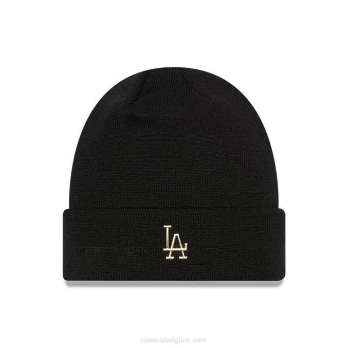 New Era la dodgers metallic zwarte muts BT242413
