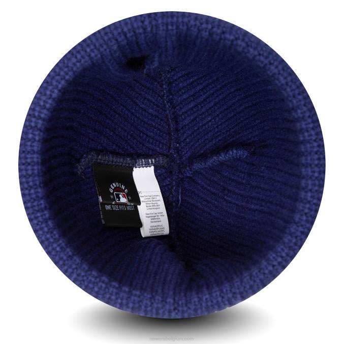 New Era la dodgers skully team donkerblauw gebreid BT242350