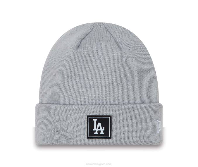 New Era la dodgers team cuff grijze muts BT242491