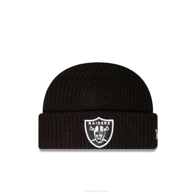 New Era las vegas raiders skully team zwart gebreid BT242545
