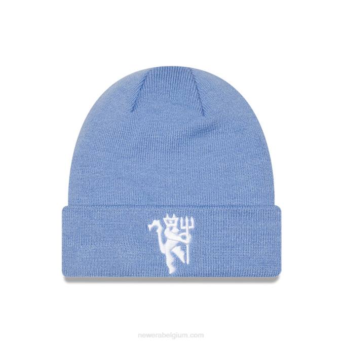 New Era manchester united seizoenspastelblauwe muts BT242538