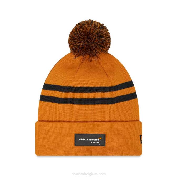 New Era mclaren pompon oranje muts BT242506