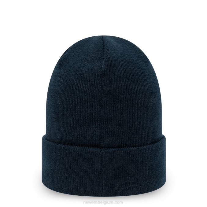 New Era onmisbare beanie met marineblauwe manchetten BT242514