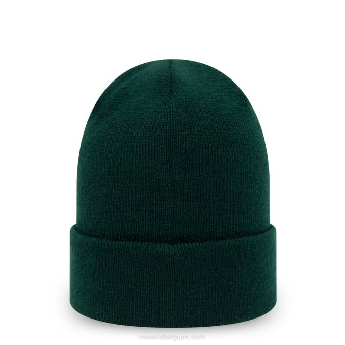 New Era onmisbare donkergroene muts met manchetten BT242416