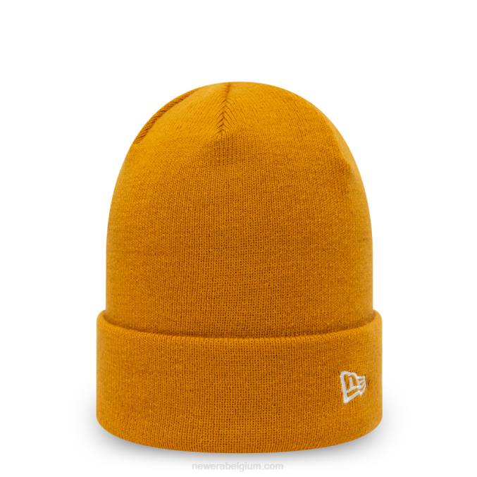 New Era onmisbare muts met gele manchetten BT242532