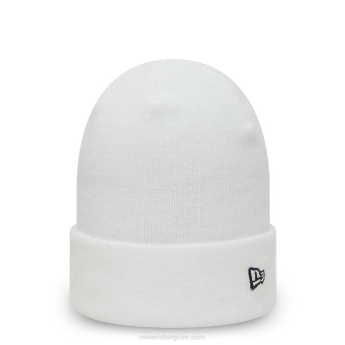New Era onmisbare muts met witte manchetten BT242504