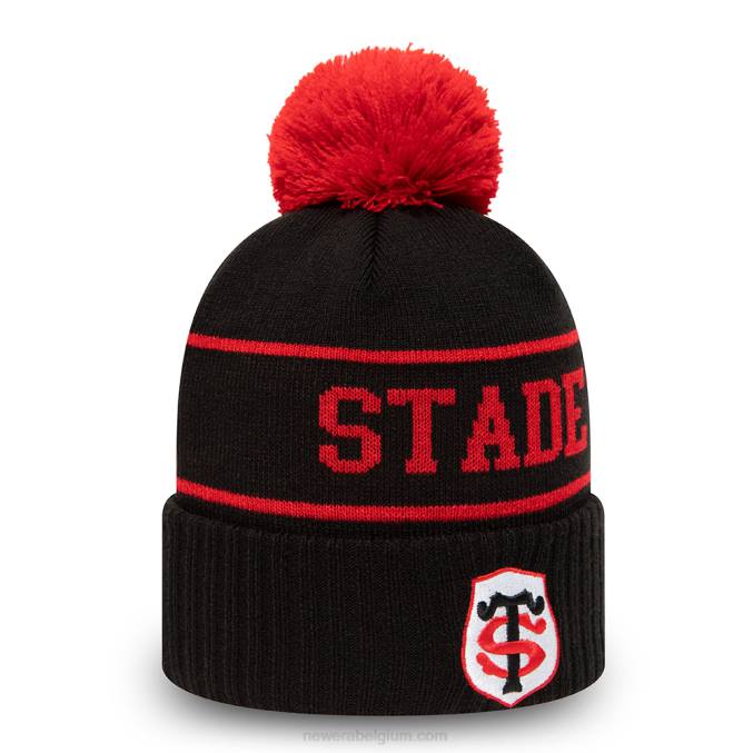 New Era stade toulousain team zwarte bolle muts BT242522
