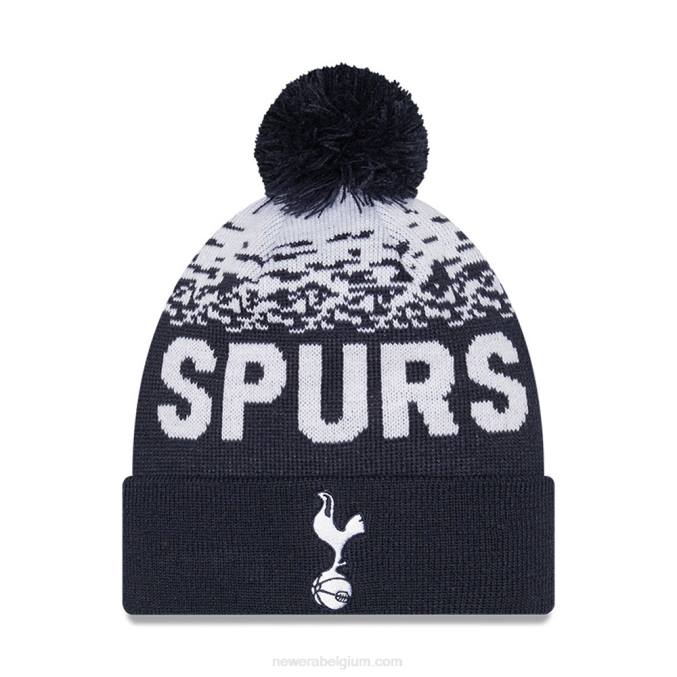 New Era tottenham hotspur logo marine pompon beanie muts BT242394