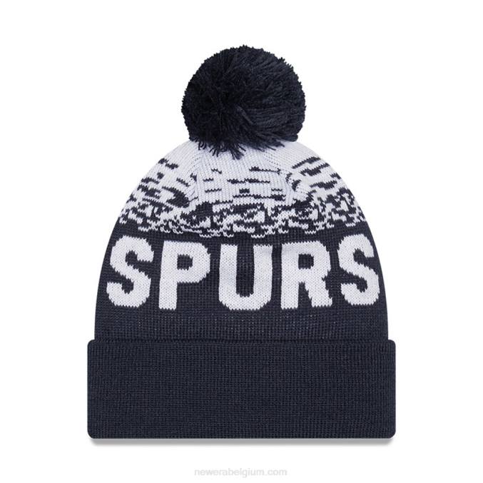 New Era tottenham hotspur logo marine pompon beanie muts BT242394
