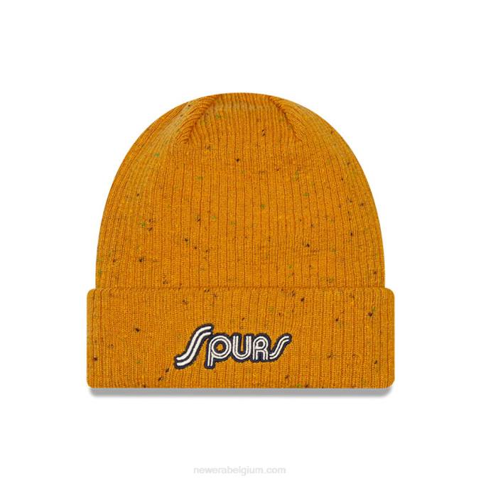 New Era tottenham hotspur retro oranje muts met manchetten BT242354