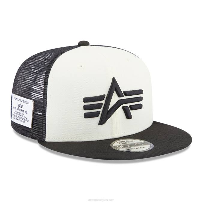 New Era Alpha Industries zwarte 9fifty snapback pet BT241864