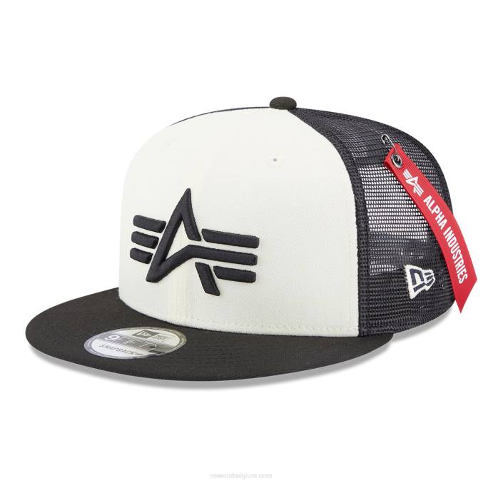 New Era Alpha Industries zwarte 9fifty snapback pet BT241864