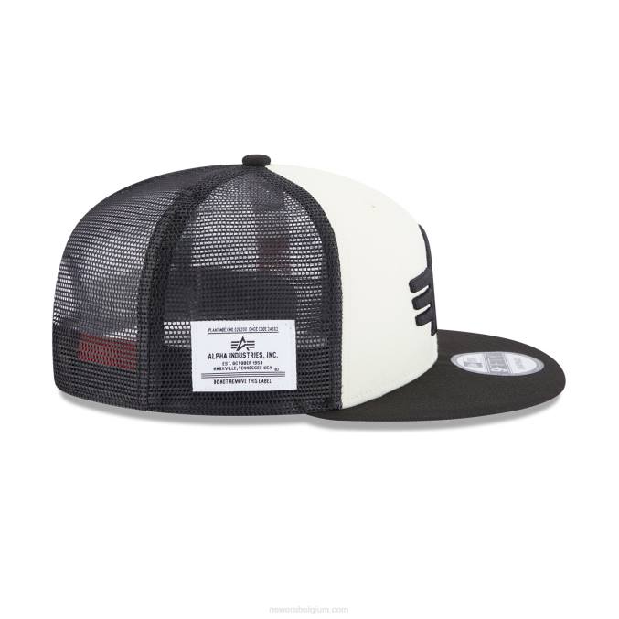 New Era Alpha Industries zwarte 9fifty snapback pet BT241864