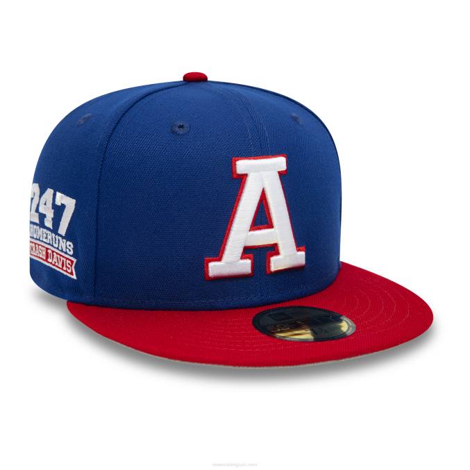 New Era Asheville Tourists Milb Navy 59fifty getailleerde pet BT24928