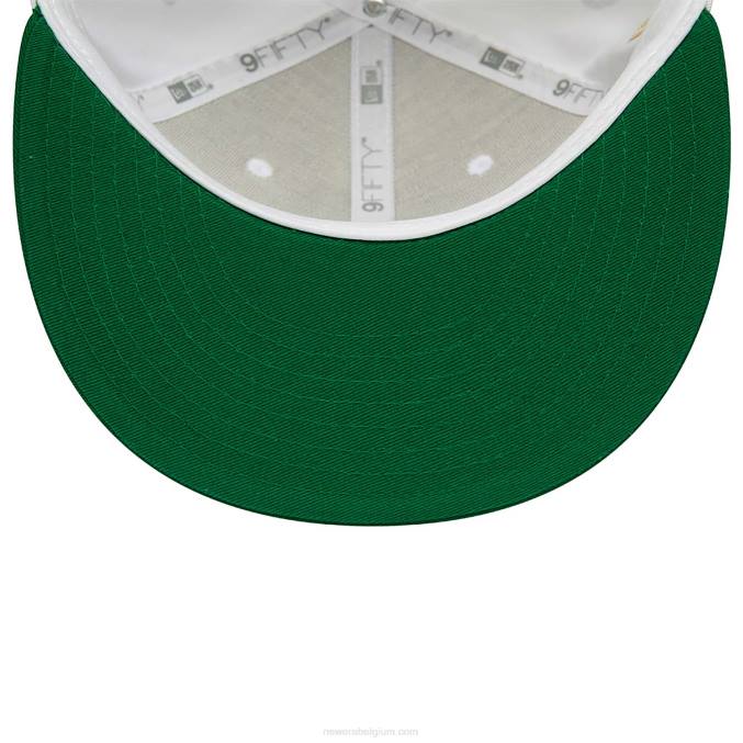 New Era Boston Celtics crown patches witte 9fifty snapback pet BT242034