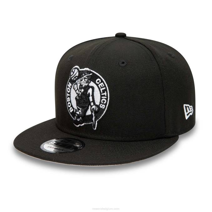 New Era Boston Celtics zwarte 9fifty snapback pet BT241993