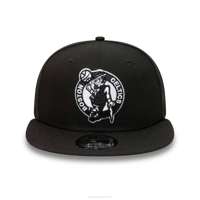New Era Boston Celtics zwarte 9fifty snapback pet BT241993