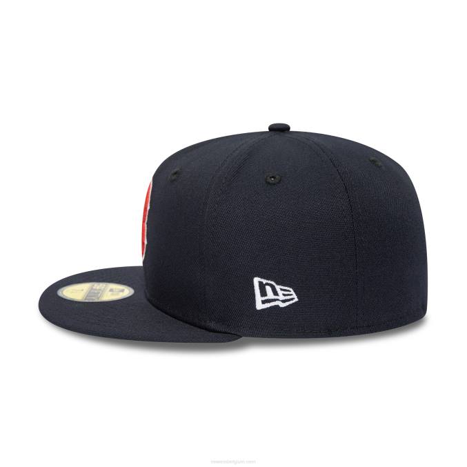 New Era Boston Red Sox American League Stadium Navy 59fifty getailleerde pet BT241286
