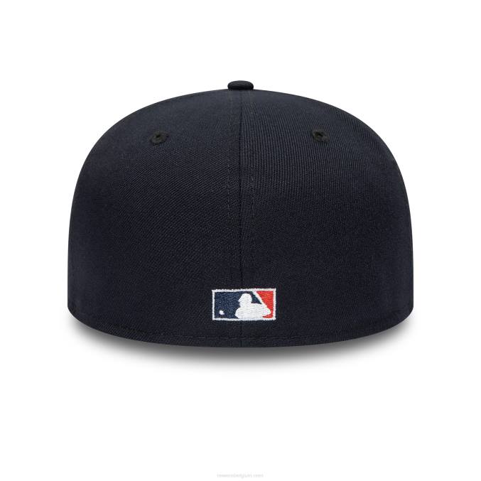 New Era Boston Red Sox American League Stadium Navy 59fifty getailleerde pet BT241286