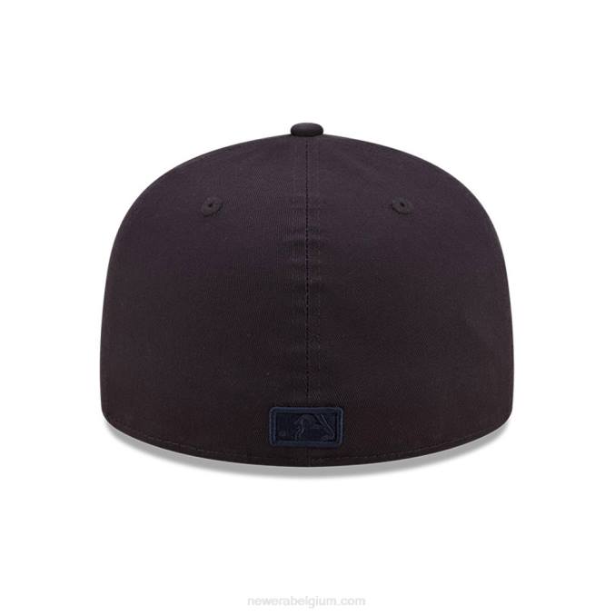 New Era Boston Red Sox Side Patch Navy 59fifty getailleerde pet BT24598