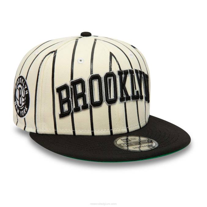 New Era Brooklyn Nets City Arch witte 9fifty snapback pet BT242140