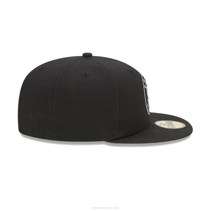 New Era Brooklyn Nets Twilight Fantasy zwarte 59fifty getailleerde pet BT241238